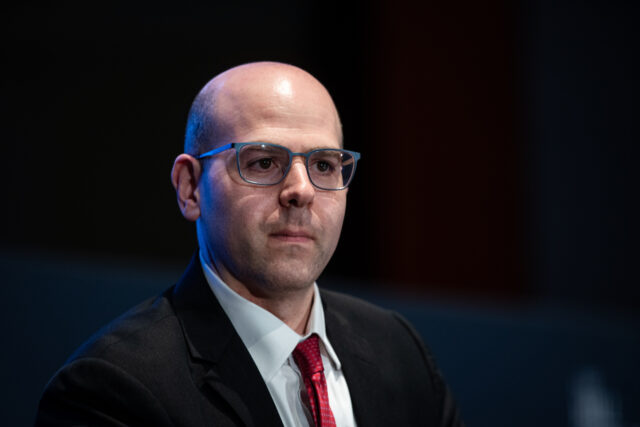 Key Speakers At The Hill & Valley Forum Stephen Miran, chairman of the Council of Economic Advisers, during the Hill & Valley