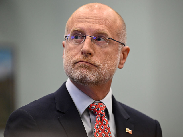 GettyImages-2215644456 WASHINGTON, DC - MAY 21: FCC Chairman Brendan Carr testifies before the House Appropriatio