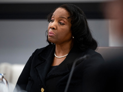 Lisa Cook, governor of the US Federal Reserve, during the Federal Reserve Board open meeti