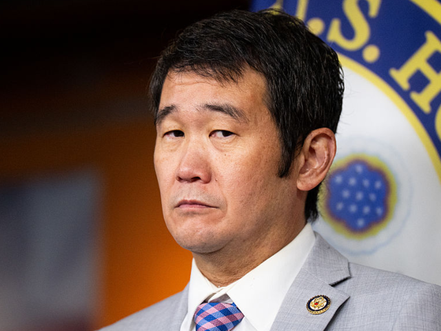 UNITED STATES - JULY 16: Rep. Dave Min, D-Calif., listens during the news conference on th