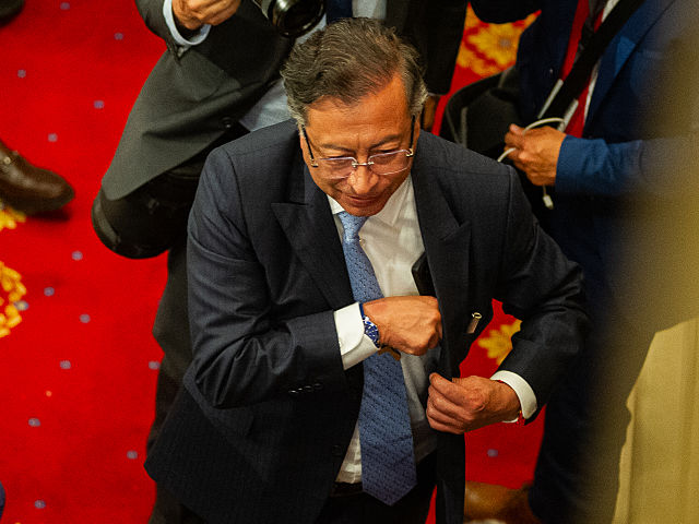 GettyImages-2226442727 Colombian president Gustavo Petro during the instalment of the 2025-2026 session period of