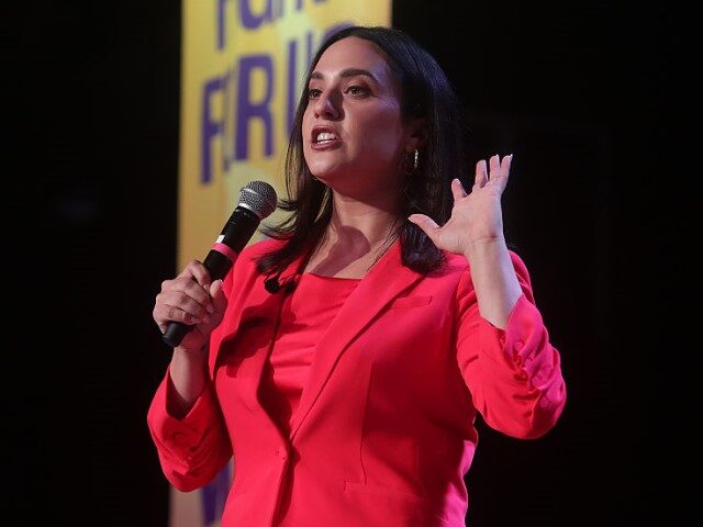 Rep Yassamin Ansari speaks during the Won't Back Down event at The Van Buren on August 03,