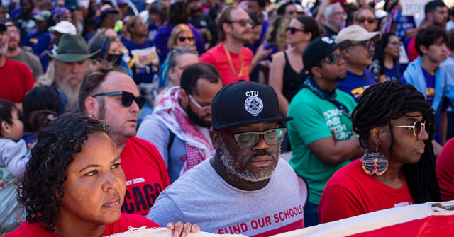 VIDEO: Activists March in Crime-Ridden Chicago to Protest Trump Sending National Guard — 'Resist Fascism!'