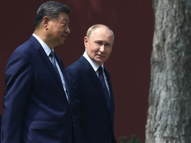 GettyImages-2232721467 In this pool photograph distributed by the Russian state agency Sputnik, Russia's Presiden