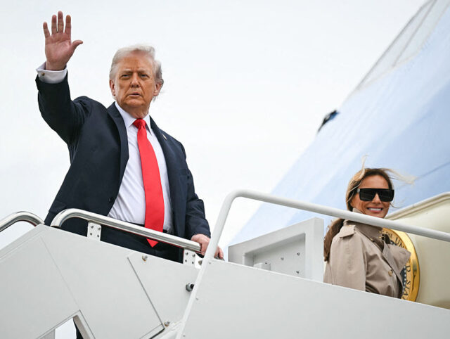 Trump Flies to London For Historic Second State Visit, Will Be Fêted by Royals and Protested by Le