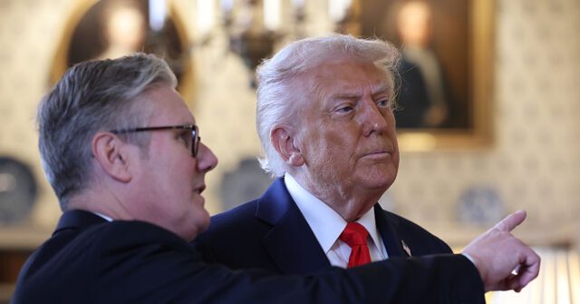 Trump Says 'Disagreement' With UK Over Starmer Recognising Palestine