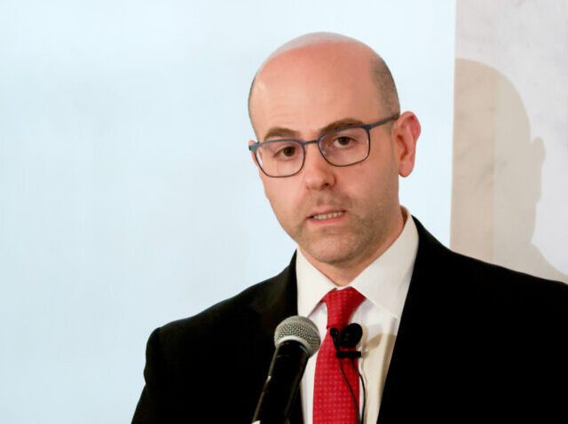Stephen Miran, governor of the US Federal Reserve, during an Economic Club of New York lun
