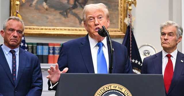 UK Govt on Autism: 'Don't Pay Any Attention Whatsoever to Donald Trump'