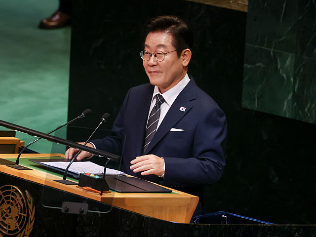 Lee Jae Myung, South Korea's president, during the United Nations General Assembly (UNGA)