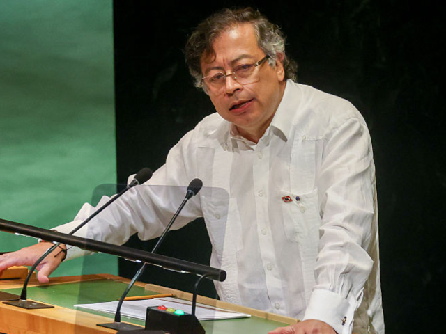 GettyImages-2236564346 Gustavo Petro, Colombia's president, during the United Nations General Assembly (UNGA) in