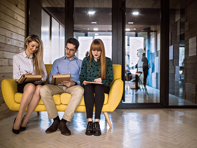 GettyImages1063982456 Group Of Young People Waiting For Job Interview