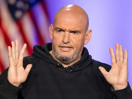 U.S. Senator John Fetterman during the sixth installment of The Senate Project moderated b