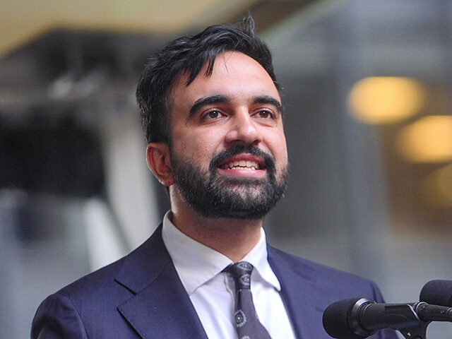 GettyImages2231845497 New York City mayoral candidate Zohran Mamdani speaks during the National Action Network (