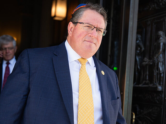 Rep. Randy Fine, R-Fla., leaves the U.S. Capitol after the last votes of the week on Thurs
