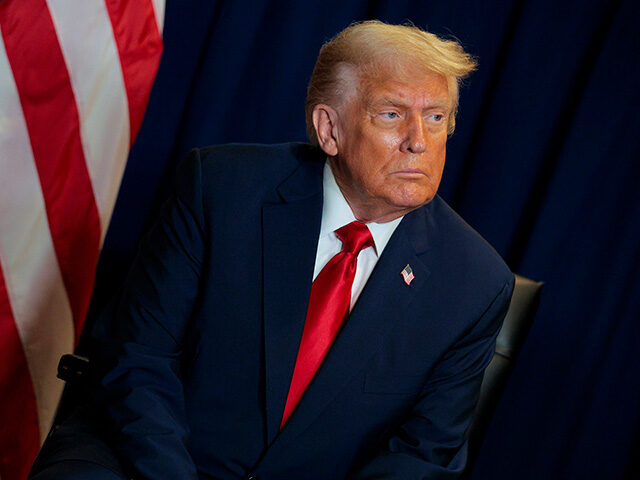 U.S. President Donald Trump looks on during a meeting at the 80th session of the UN’s Ge