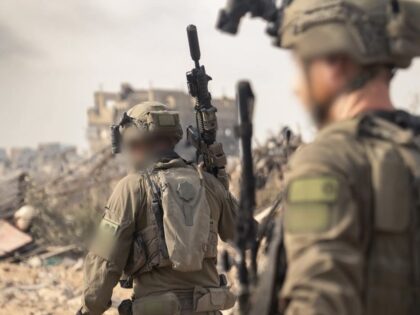 Israeli soldiers in Gaza (IDF)