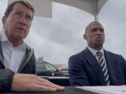 Hagerty and Turner (Joel Pollak / Breitbart News)