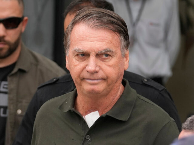 Jair Bolsonaro Former President Jair Bolsonaro, temporarily allowed out of house arrest for medical treat