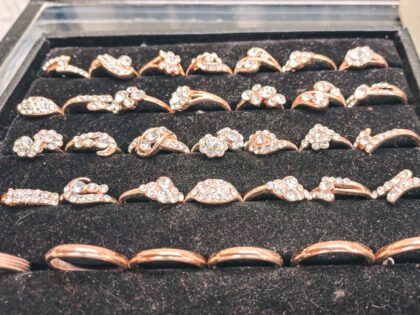 Jewelry store rings