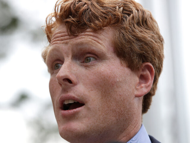 Joe Kennedy III U.S. Rep. Joe Kennedy III, D-Mass., speaks during a news conference, Tuesday, Aug. 27, 201