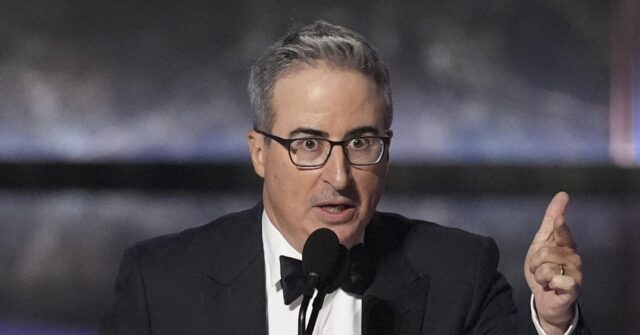 John Oliver Spends 30 Minutes Demanding Regime Change -- for Netanyahu