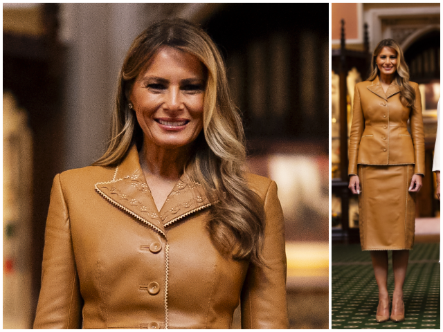 Fashion Notes: Melania Trump Bids Farewell to British Royals in Louis Vuitton