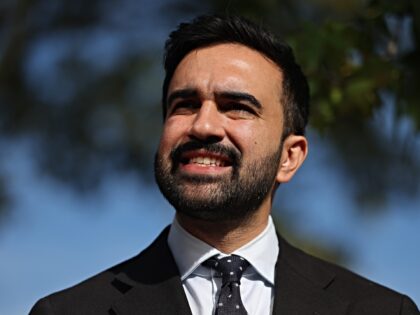 NEW YORK, NEW YORK - SEPTEMBER 17: New York mayoral candidate Zohran Mamdani attends a new
