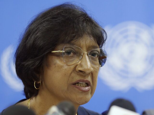 Navi Pillay (Eranga Jayawardena / Associated Press) U.N. High Commissioner for Human Rights Navi Pillay speaks at a media briefing in Colombo,