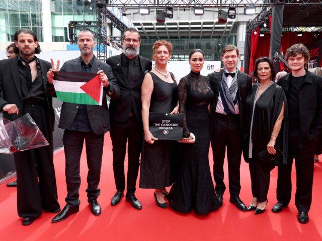 Palestine 36 (Cindy Ord / Getty) TORONTO, ONTARIO - SEPTEMBER 05: (L-R) Karim Daoud Anaya, Saleh Bakri, Ossama Bawardi, Ann