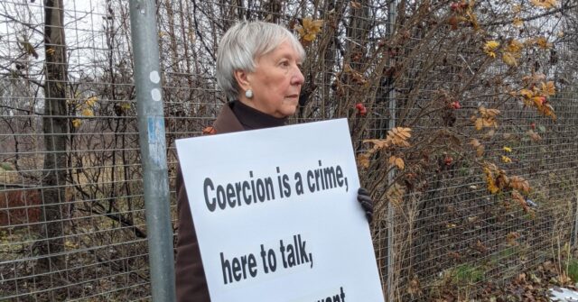 Grandmother Arrested for Offering to Talk to Abortion-Seeking Women
