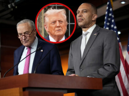 U.S. Senate Minority Leader Charles Schumer (D-NY) and House Minority Leader Hakeem Jeffri