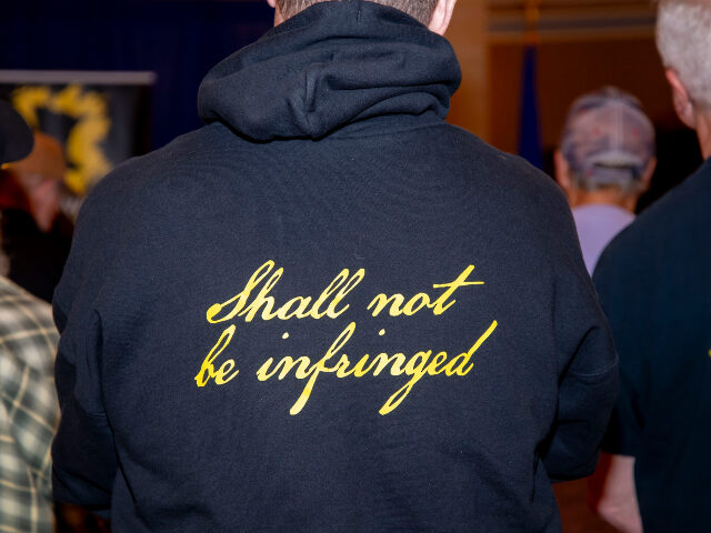 St. Paul, Minnesota. State capitol. Rally for gun rights to defend the second amendment. (