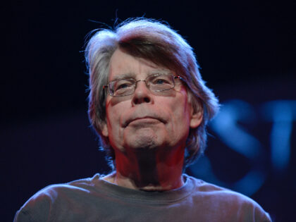 PARIS, FRANCE - NOVEMBER 16: American writer Stephen King poses during a portrait session