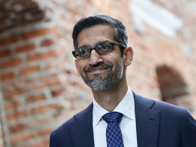 Sundar Pichai smiles as Google sucks up copyrighted material for AI
