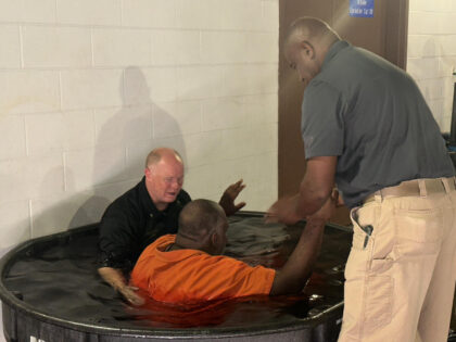 Thomas County Jail baptism