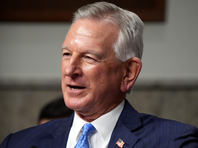 U.S. Sen. Tommy Tuberville (R-AL) questions U.S. President-elect Donald Trump's nomin