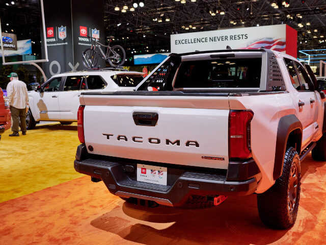 Toyota Tacoma A Toyota Tacoma concept pick-up truck during the 2024 New York International Auto Show (NY