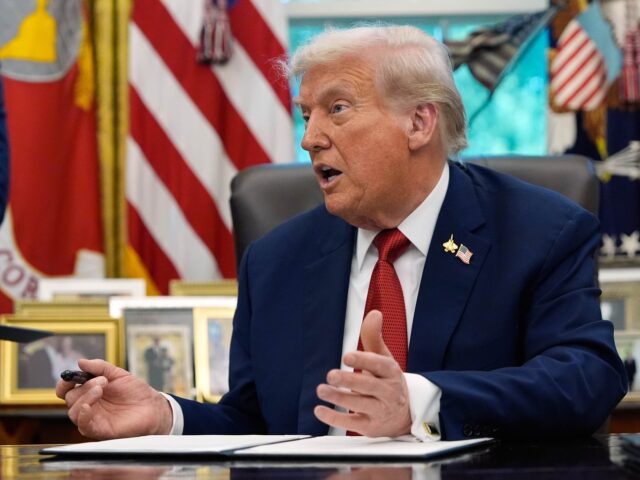 Trump Oval Office (Alex Brandon / Associated Press) President Donald Trump speaks before signing a presidential memorandum on the death penalt