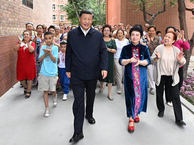 Xi Jinping in Xinjiang Chinese President Xi Jinping, also general secretary of the Communist Party of China Centr