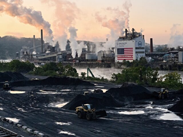 american coal mining Bulldozers move coal near the United States Steel Corp. Clairton Coke Works facility in Cl