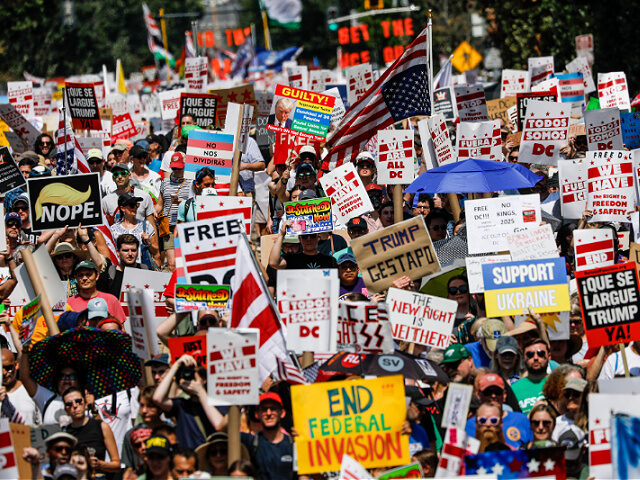 anti-trump-protest-d-c-sept-6-2025-gettyimages WASHINGTON, UNITED STATES - SEPTEMBER 6: Protesters gathered in the nation's capital today