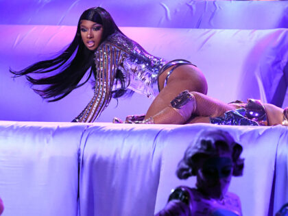 LOS ANGELES, CALIFORNIA: In this image released on March 14, (L-R) Megan Thee Stallion and