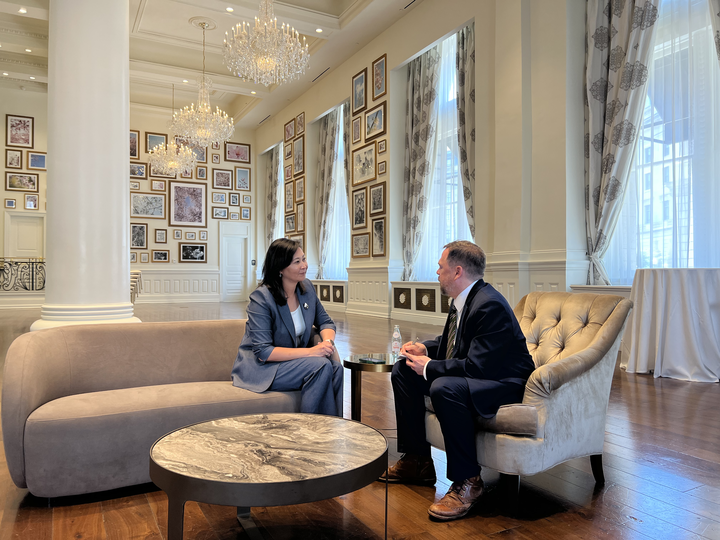 Umut Abakirova sits down with John Carney (Breitbart News)