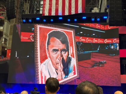 Tens of thousands of people packed into the State Farm Stadium in Glendale, Arizona, on Su