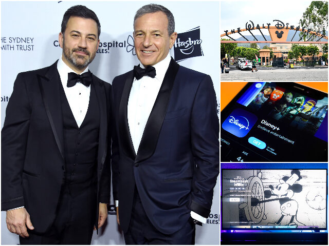 disneykimmel LOS ANGELES, CA - OCTOBER 20: Jimmy Kimmel and Bob Iger arrive at the 2018 From Paris With
