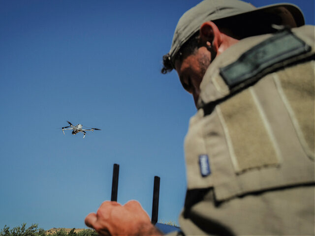fileJune2025-IDF-Military-Drone-Unit-getty IDF Military Drone Unit seen training with drones near Kibbutz Merom Golan, on the Syrian