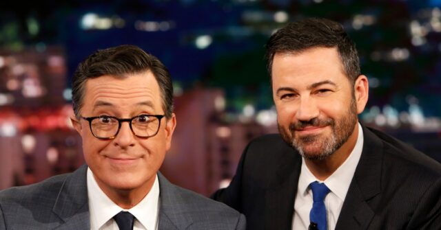 Kimmel and Colbert to Appear on Each Other’s Shows on the Same Night