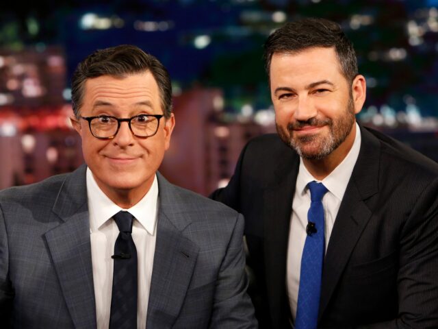 kimmel colbert JIMMY KIMMEL LIVE - "Jimmy Kimmel Live" airs every weeknight at 11:35 p.m. EST and feature