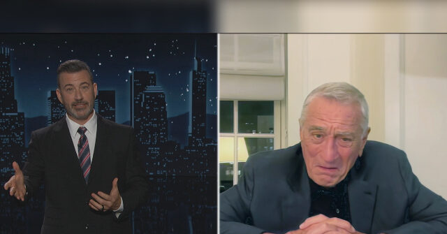 Robert De Niro Celebrates Kimmel Return with Expletive-Laden Video Bit