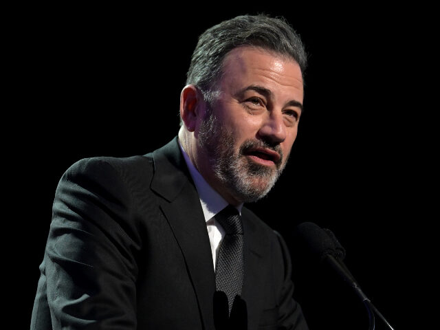 LAS VEGAS, NEVADA - FEBRUARY 22: Jimmy Kimmel performs onstage as Keep Memory Alive hosts